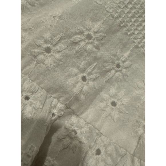 Tommy Hilfiger Cotton Eyelet Midi Dress, Created for Macy's white size 14 - Picture 13 of 16